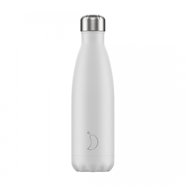 Chilly's Bottle Monochrome White 500ml
